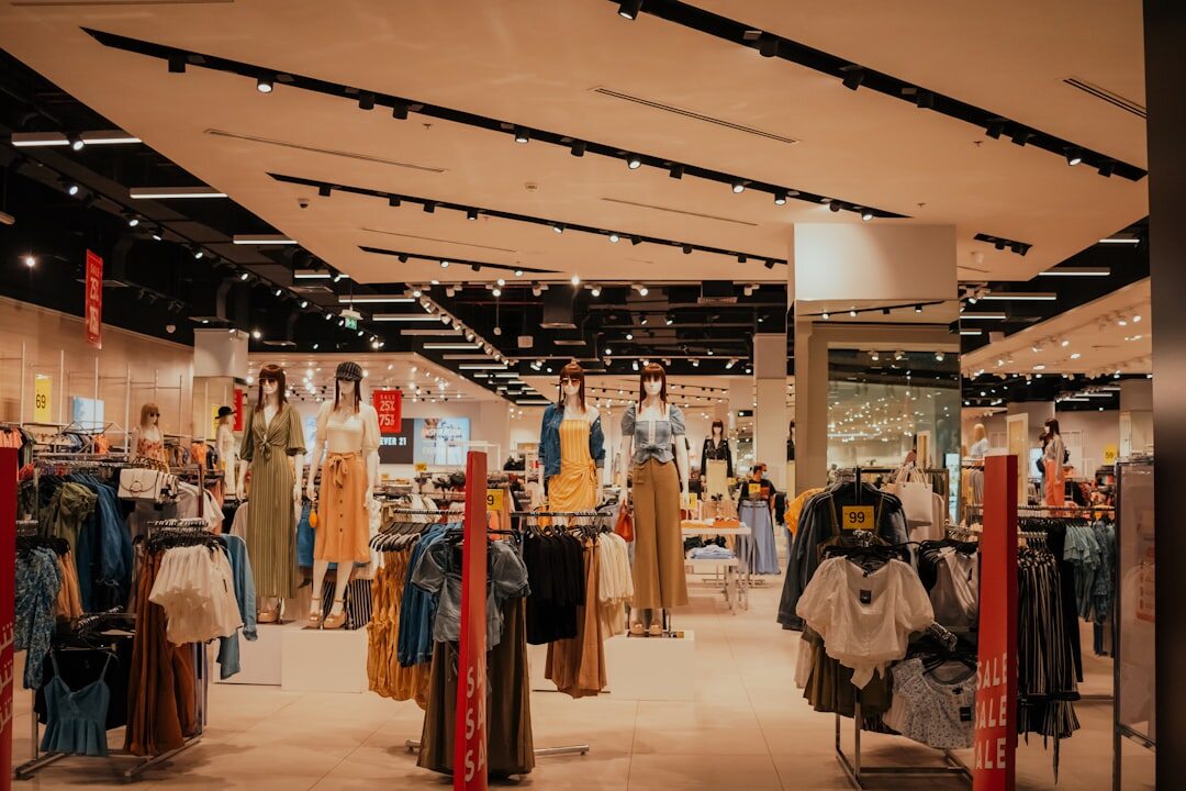 modern retail store interior