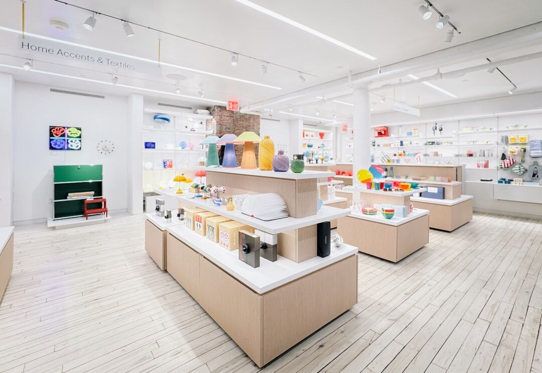 modern retail store interior
