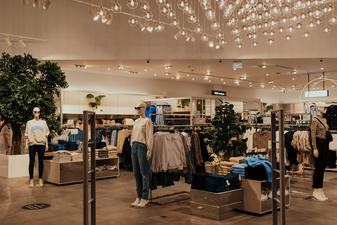 modern retail store interior